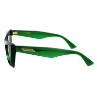 Occhiali da sole Bottega Veneta Donna BV1101S010 GREEN GREEN GREEN53 - BV1101S010 GREEN GREEN GREEN53